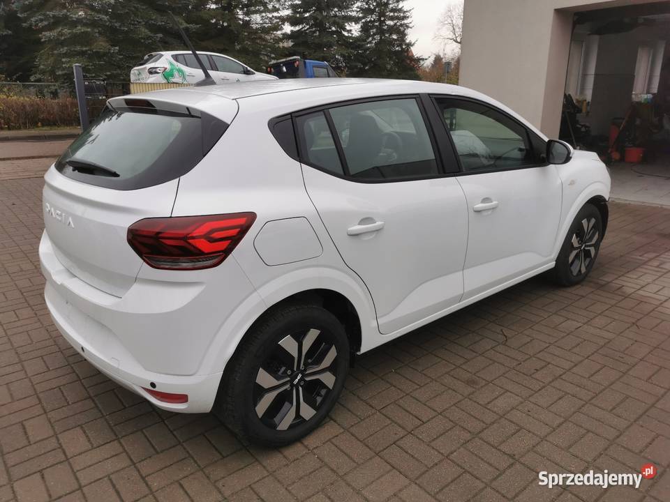 Dacia Sandero kurtyny powietrzne zachodniopomorskie Złocieniec