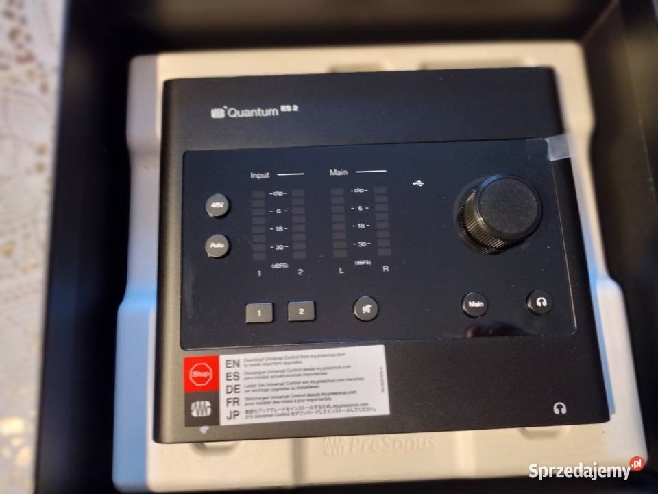 Presonus Quantum Es2 Interfejs Audio Warszawa sprzedam