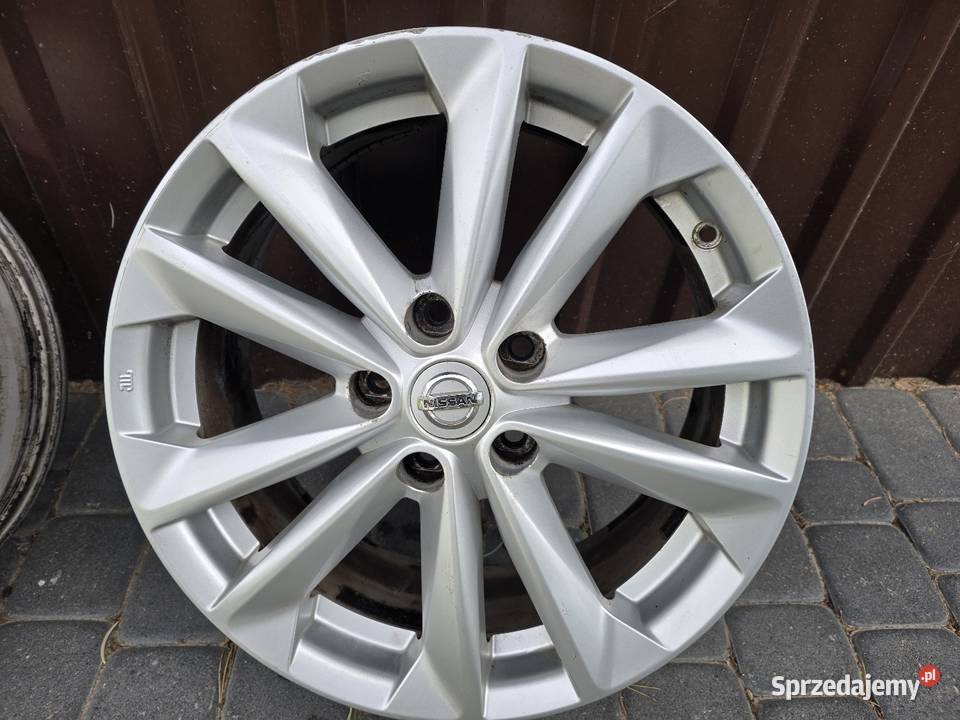 Alufelgi oryginalne Nissan Qashqai Czarna Woda