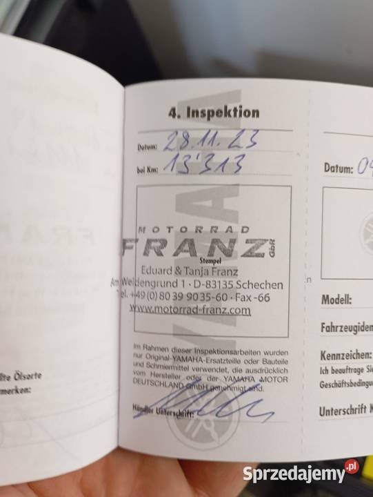 Yamaha Mt 125 super stan niski przebieg okazja elektryczny starter Połaniec