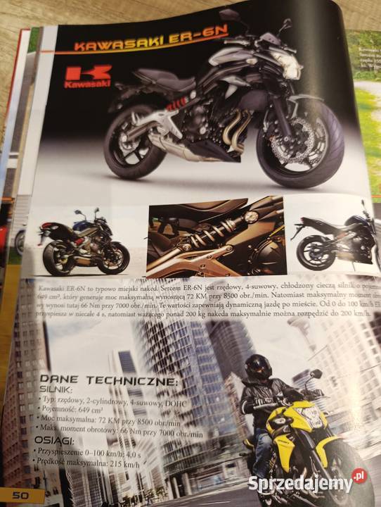 Kawasaki er6n na początek 650cm3 Prochowice sprzedam