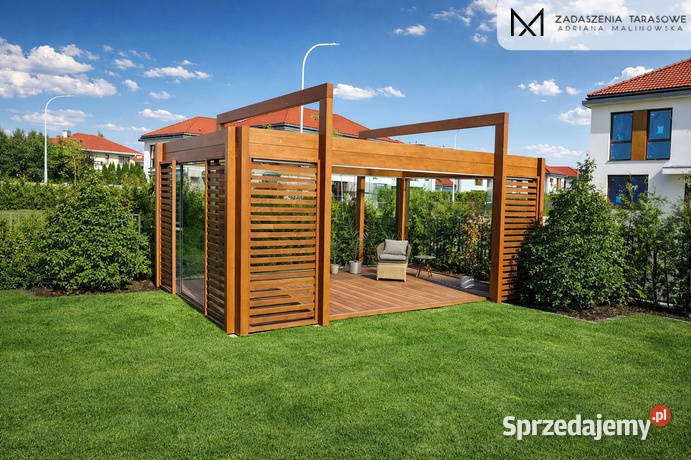 Altana z drewna klejonego Jakość premium Altany i wiaty Legnica