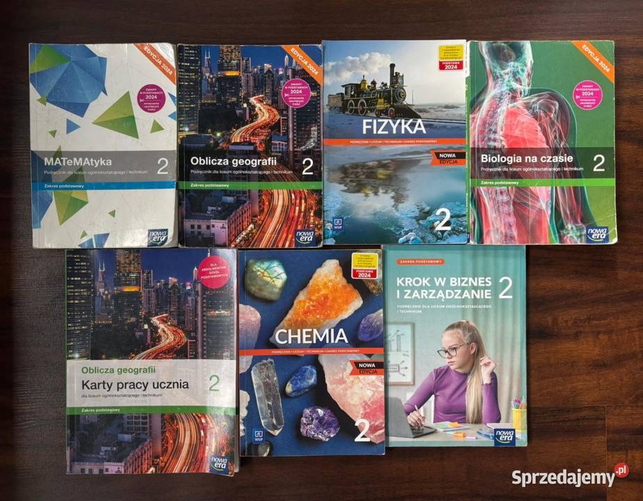 Książki liceum klasa 1 i 2 miękka opolskie Opole