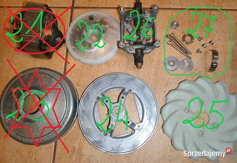 Zelmer Meteor 2 typ400 CZĘŚCI śląskie Bielsko-Biała