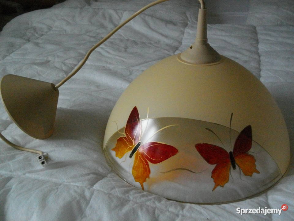 Lampa wisząca klasyczna szklana podkarpackie Przemyśl