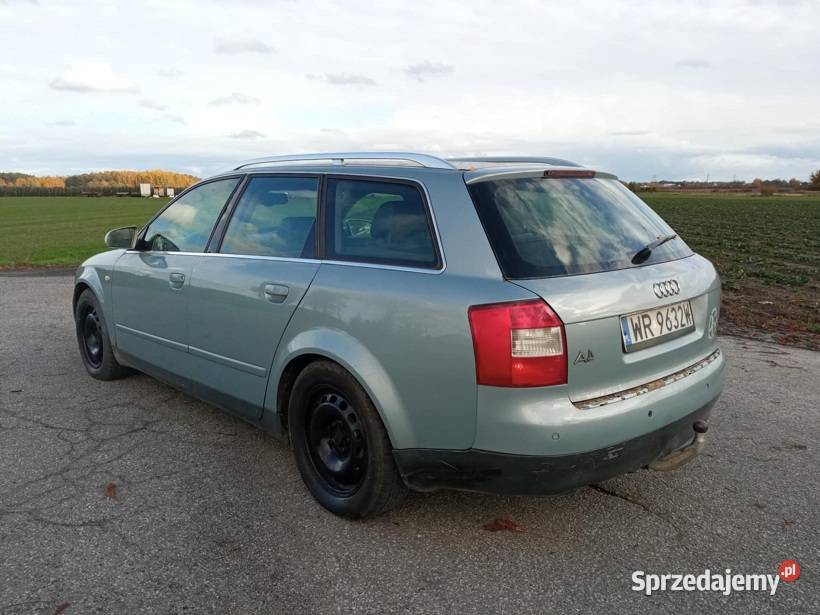 AUDI A4B6 25 TDI MANUAL OC 1026 PT 0326 hak mazowieckie Grójec sprzedam