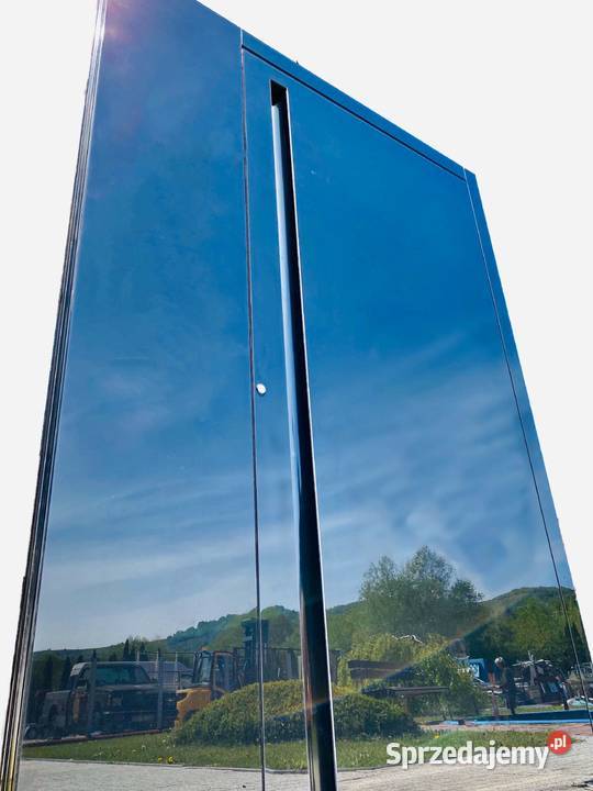 Aluminiowe drzwi wejściowe Schco małopolskie Nowy Sącz