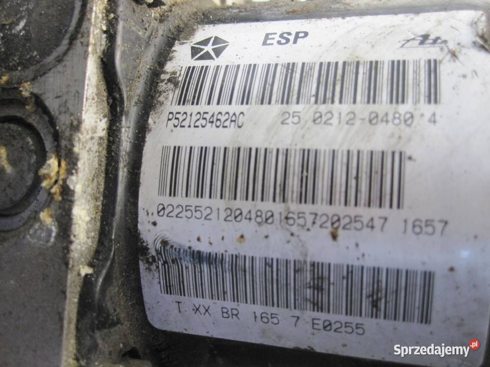 DODGE NITRO 08r pompa ABS P52125462AC