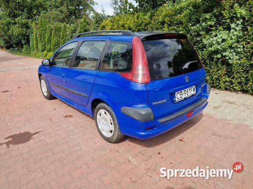 Peugeot 206 I 14 HDI Kombi Możliwa zamiana lakier metallic Bydgoszcz