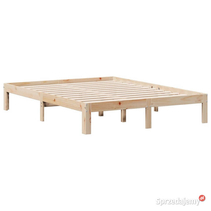 Łóżko z regałem bez materaca drewno sosnowe 141cm sprzedam