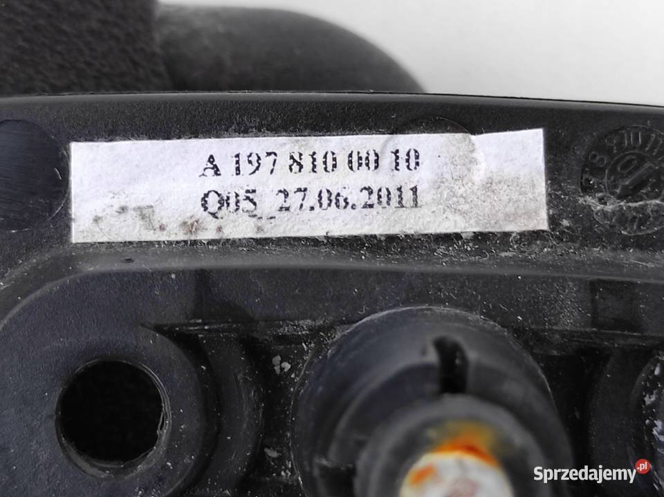 OSŁONA PRZECIWSŁONECZNA PRAWA LEWA MERCEDES W197 Nowy Tomyśl