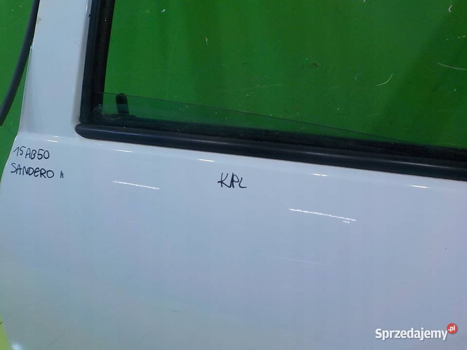 DACIA SANDERO II 12 B 14r 5D drzwi lewe tyl osobowe Motoryzacja Suków