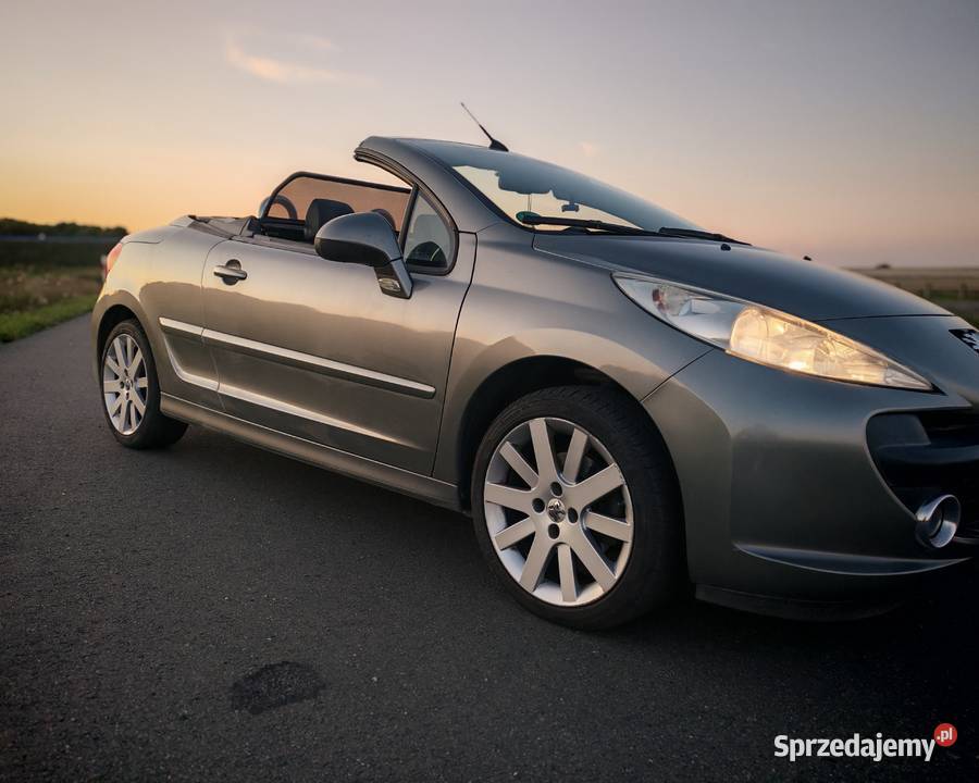 Peugeot 207CC Niski Przebieg Piękny Mega Okazja 1600cm3 Inowrocław