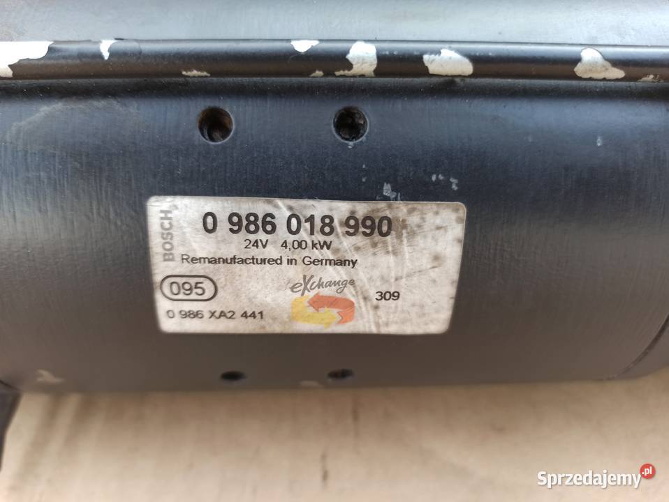 ROZRUSZNIK BOSCH 24V 4KW Bieleń