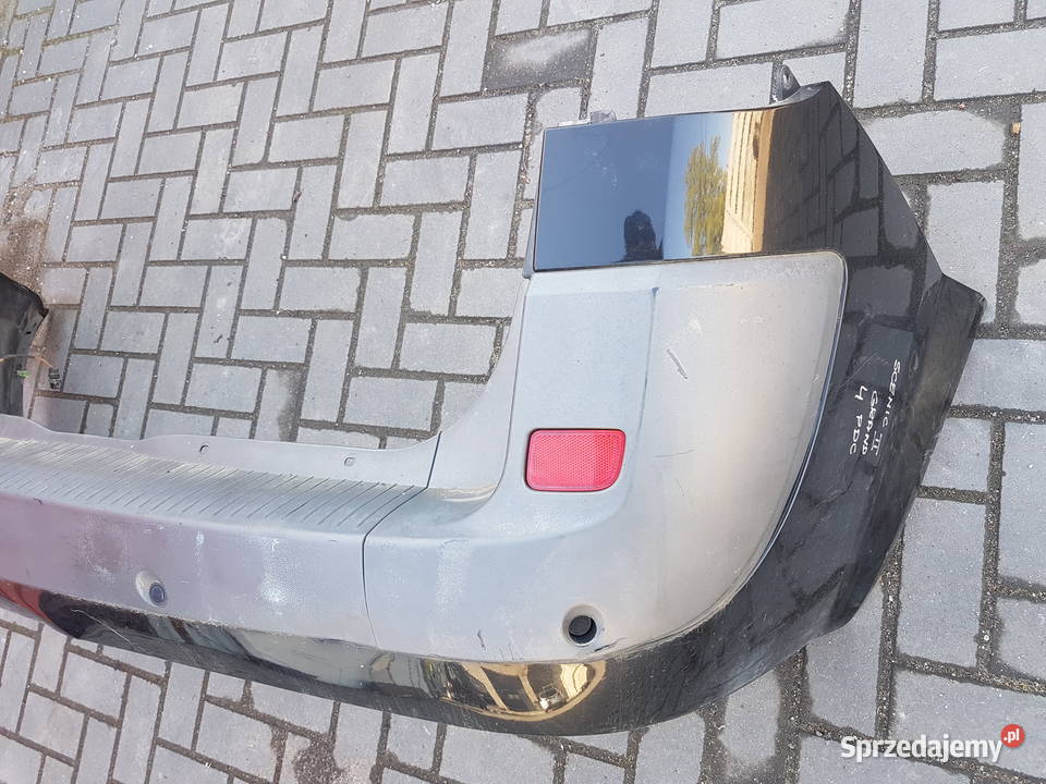 RENAULT SCENIC II GRAND SCENIC ZDERZAK TYL PDC Turkowice