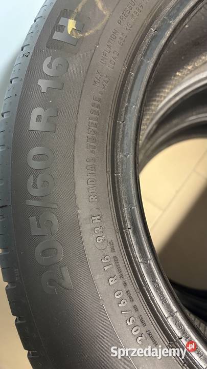 Komplet opony letnie Continental 205 60 16 lubelskie