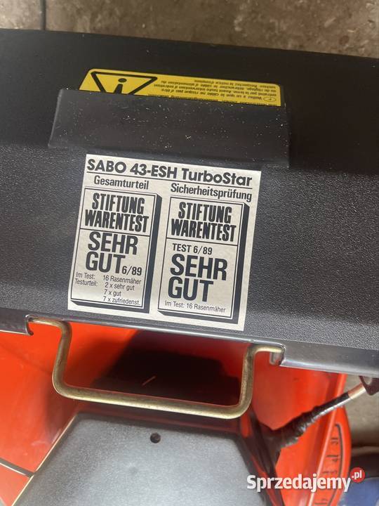 Kosiarka elektryczna do trawy SABO