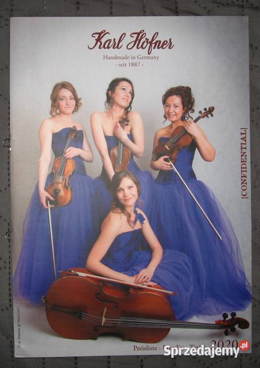 Karl Hofner katalogi zestaw Instrumenty Kępice