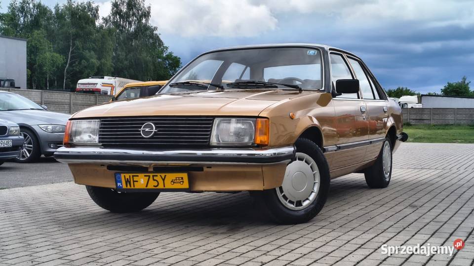 Opel Rekord E1 Berlina 20E 1979 Żółte tablice Zgierz