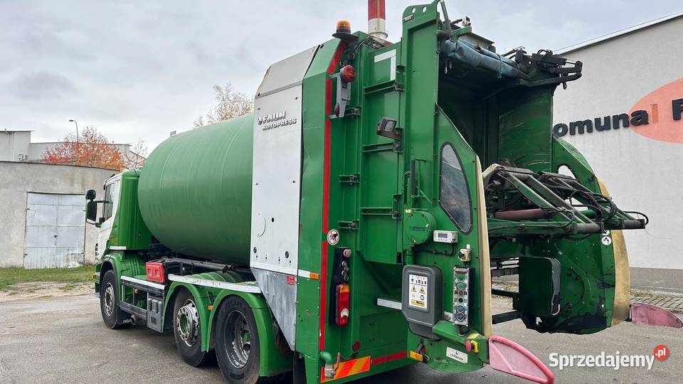 Scania P280 śmieciarka WAGA do BIO ROTOPRESS Samochody ciężarowe Nowiny sprzedam