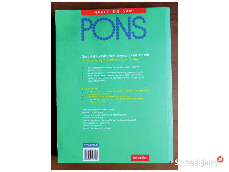 Naucz się sam pons gramatyka języka niemieckiego Ruda Śląska