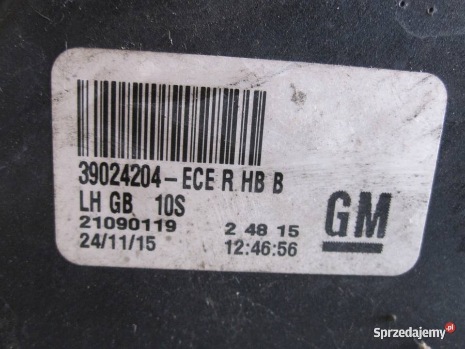 INSIGNIA A I LIFT 16r lampa lewa tył 21090119 Kielce