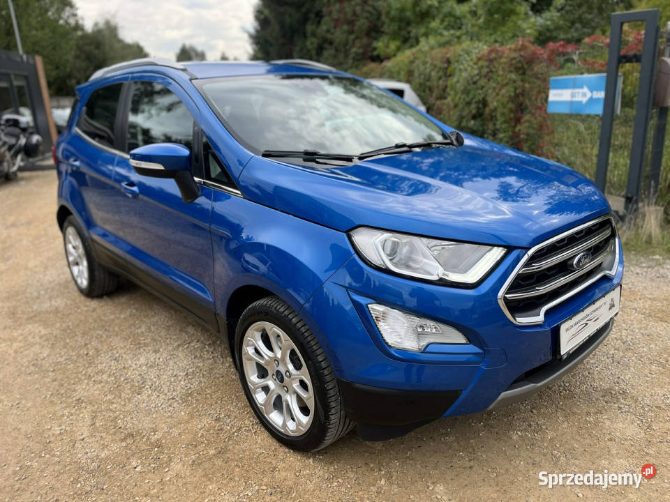Ford EcoSport 10 Grzane Skóry Kamera Czujniki 998cm3