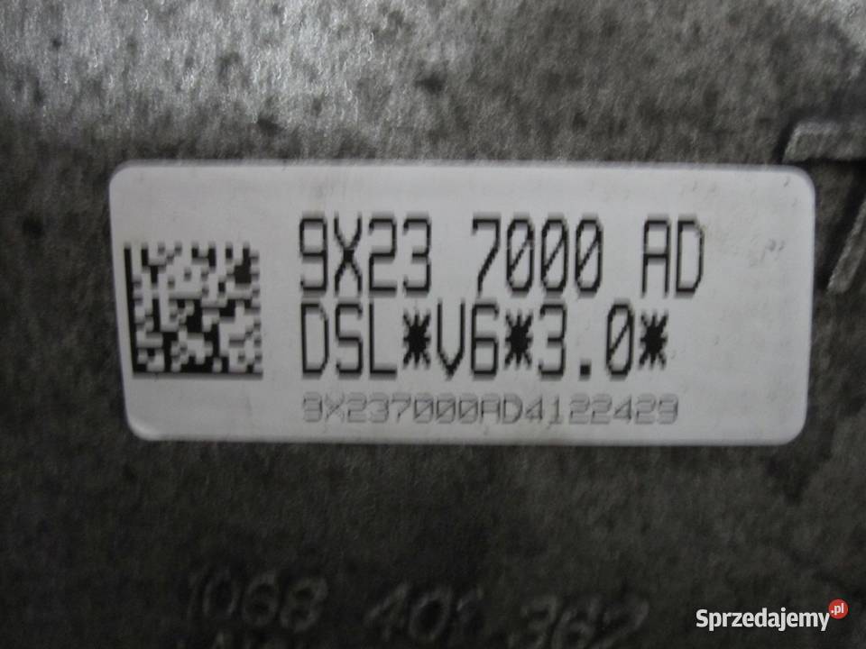 JAGUAR XF 30 D 306DT 13R 241 142 9X237000AD osobowe