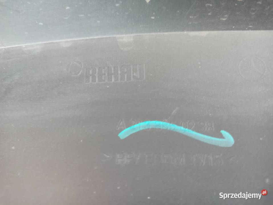 MERCEDES EKLASA W213 ZDERZAK PRZÓD PRZEDNI Bieleń
