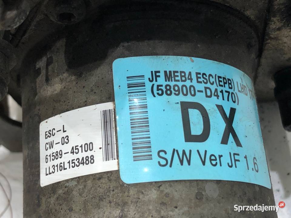 POMPA ABS KIA OPTIMA 58900D4170 17 141 podkarpackie sprzedam