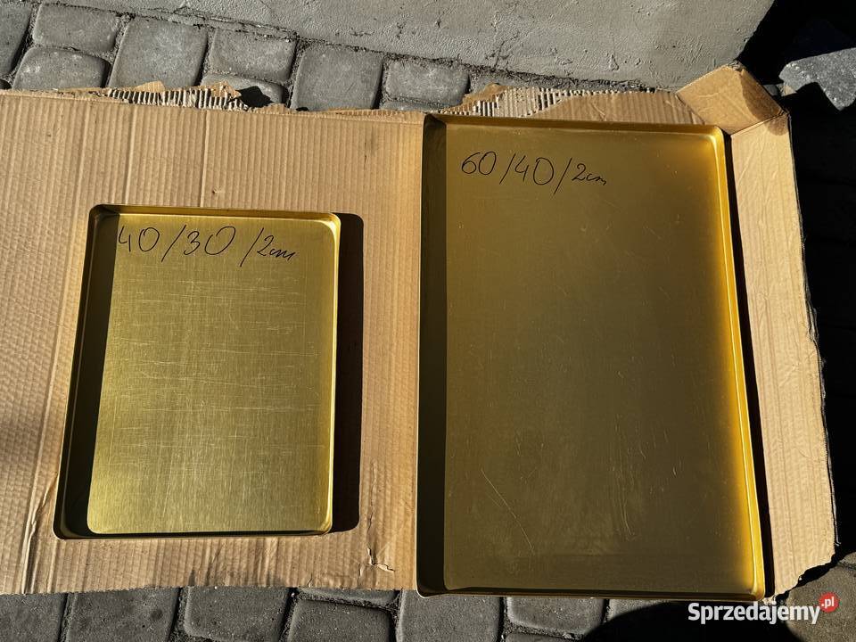 Taca pokazowa złota 40x30x2 60x40x2 lubelskie