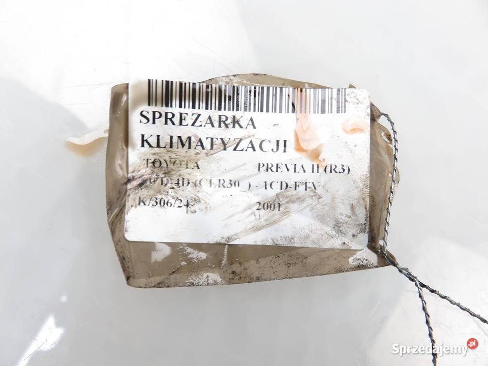 KOMPRESOR KLIMATYZACJI TOYOTA PREVIA II 20 D4D