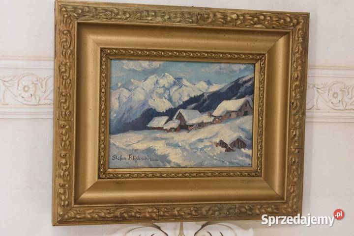 Stefan Filipkiewicz Widok na Tatry Rysy Polski