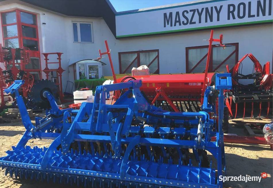 InterTech Agregat UprawowoSiewny Talerzowy BAT02 Rzędziany sprzedam