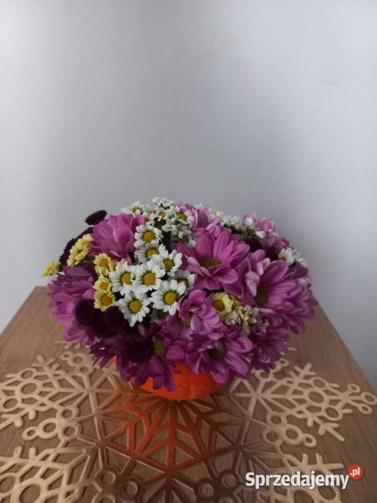 Kompozycja florystyczna z dyni Jaworzno sprzedam