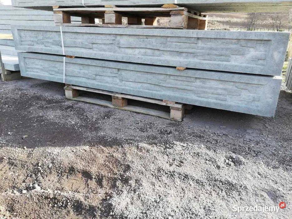 Podmurówki betonowe do ogrodzeń Cybinka