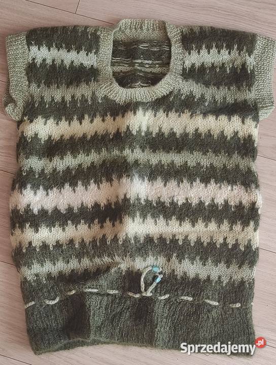 Kamizelka moherowa kolorowa Inny materiał pomorskie Gdańsk