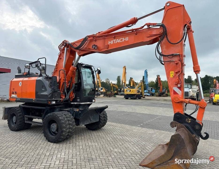 Koparka kolowa Hitachi ZX 190 W6 Kabina Warszawa