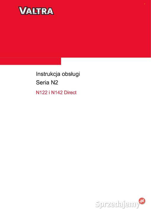 Valtra T 180 Instrukcja katalog napraw obsługi Szamotuły
