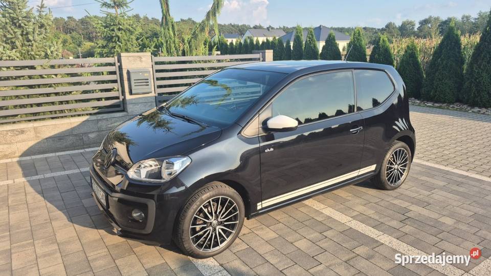 Vw up 2017 czarny wlkp immobilizer wielkopolskie Podrzecze
