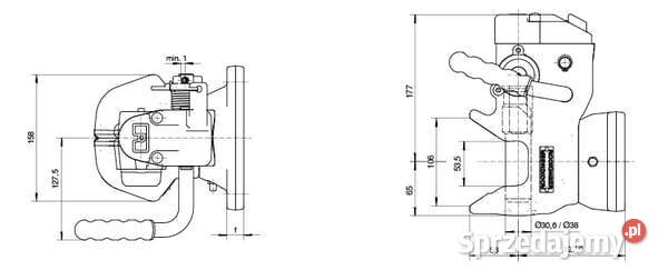 Zaczep transportowy 160x100mm RO865B50301 małopolskie Kamionna