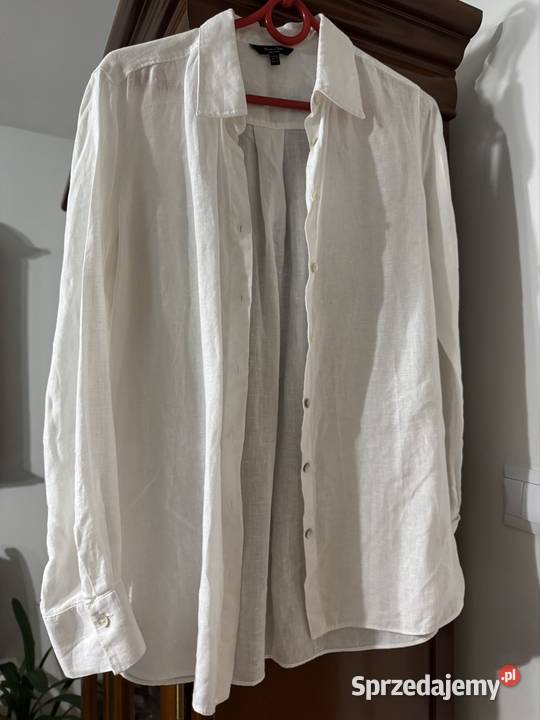 Koszula damska XS biała Massimo Dutti len 100 sprzedam