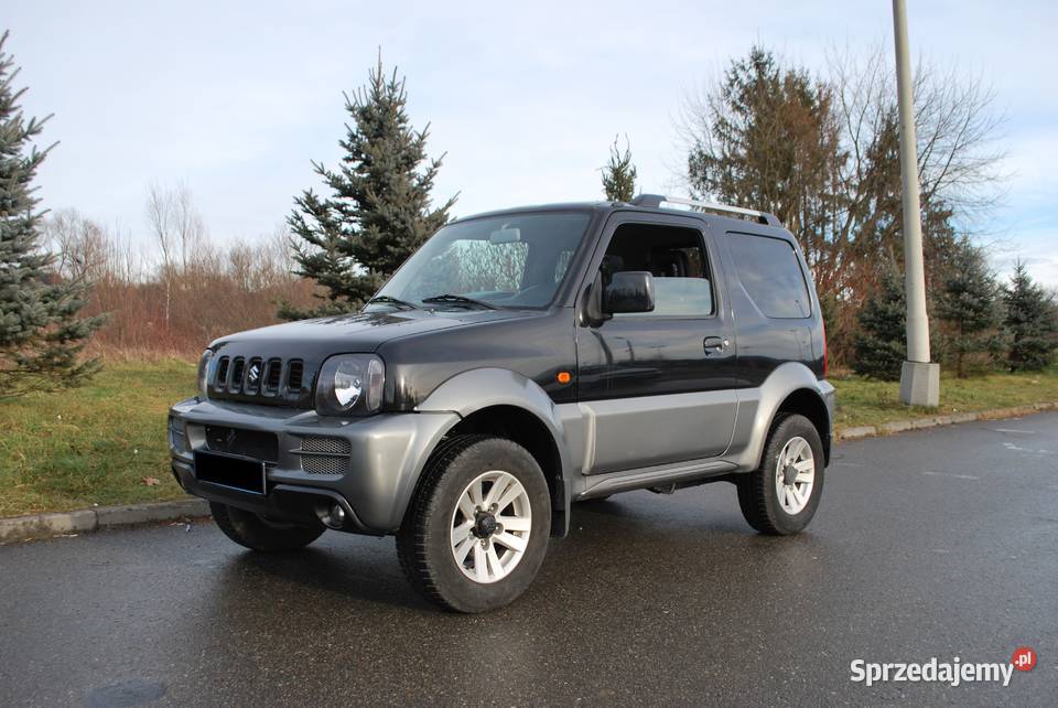 Suzuki Jimny 4x4 reduktor Klima Grzane Fotele Hak Alu 1.3 Benzyna 85KM