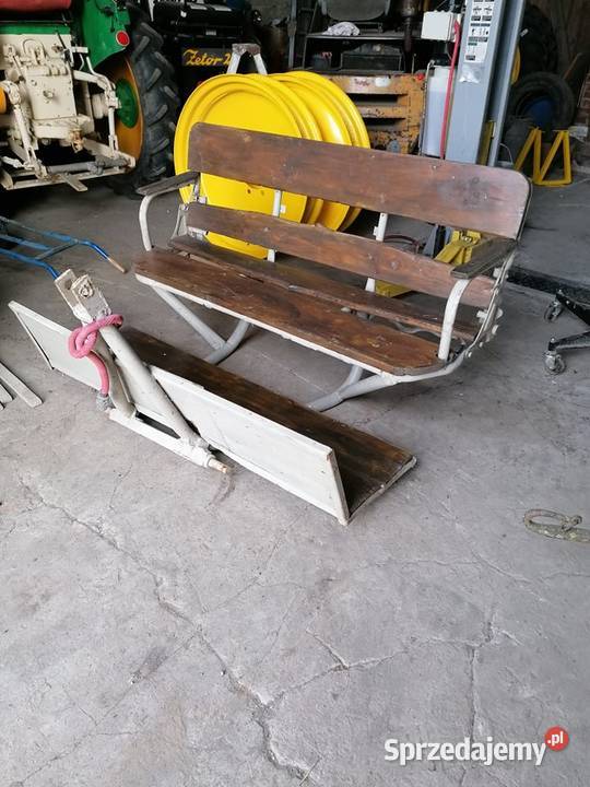 3 osobowa ławeczka do ciagnika wielkopolskie Mórkowo