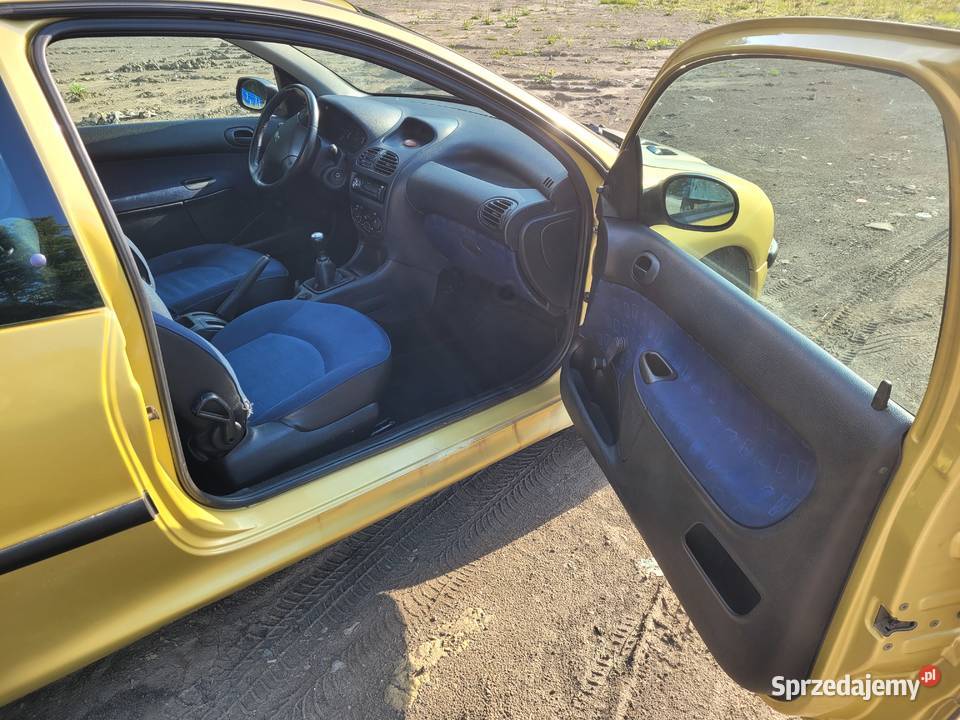 Peugeot 206 11 benzyna poduszka powietrzna Szczyrzyc