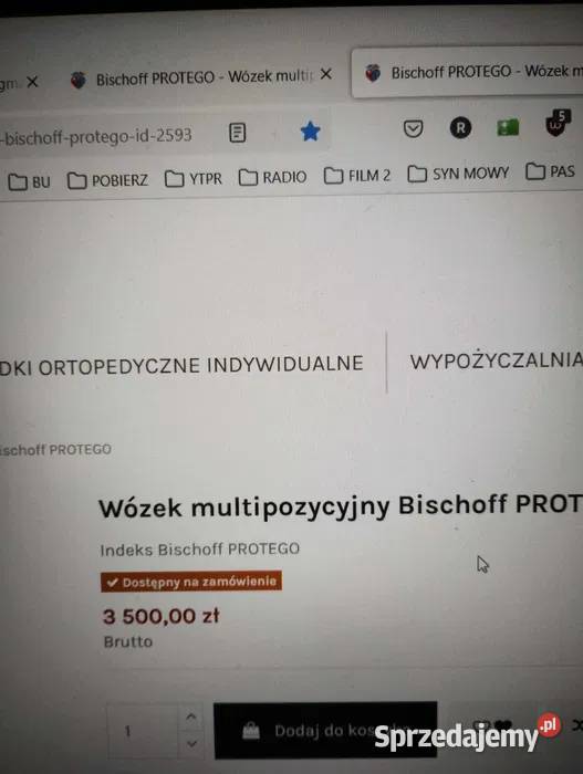 Wózek inwalidzki multipozycyjny Bischoff PROTEGO Częstochowa