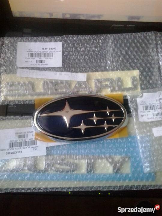 Naklejki emblemat logo Subaru Justy zachodniopomorskie Recz
