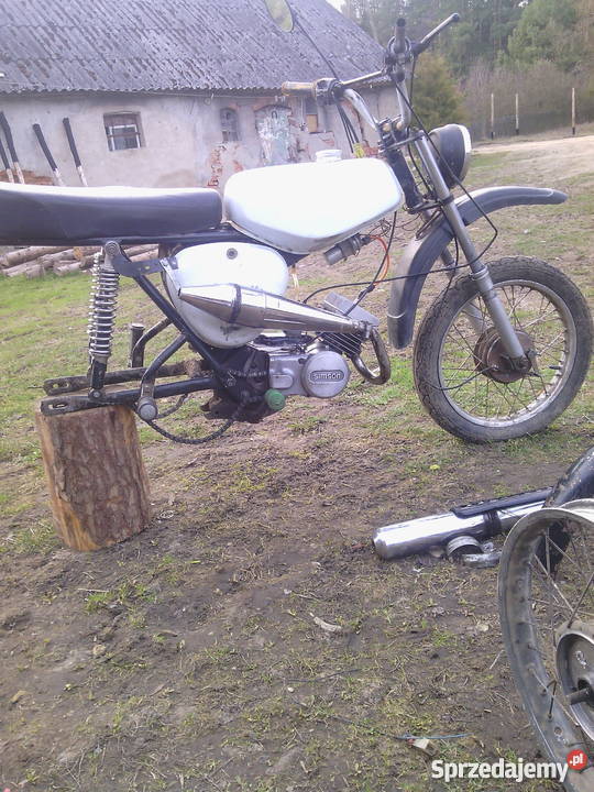 Simson s51 enduro w całości na części warmińsko-mazurskie Lidzbark Warmiński