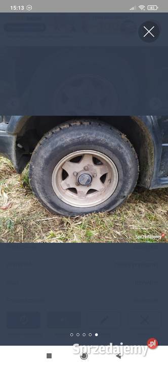 Koła 22570R15 bieżnik AT Suzuki Vitara zachodniopomorskie Nowogard sprzedam