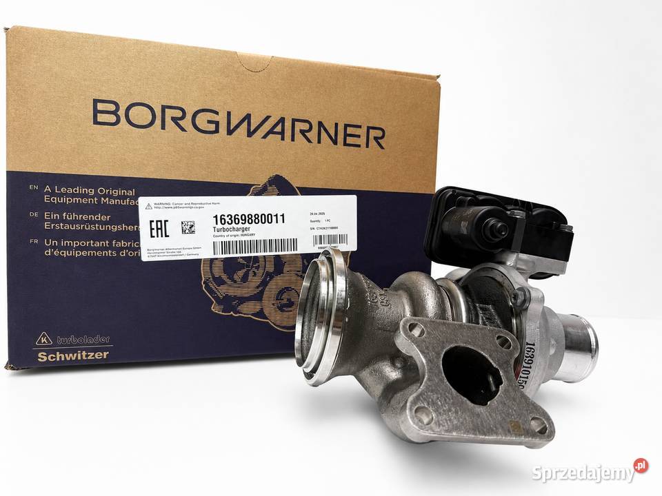 Turbosprężarka BorgWarner KKK Turbosprężarki Siedlce sprzedam